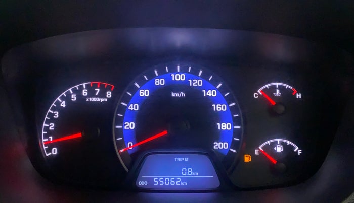 2014 Hyundai Xcent S 1.2, Petrol, Manual, 55,448 km, Odometer Image