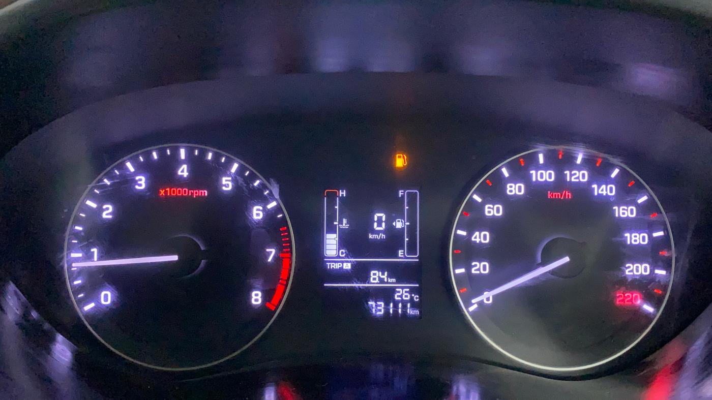 2015 Hyundai Elite i20 SPORTZ 1.2, Petrol, Manual, 73,103 km, Odometer Image