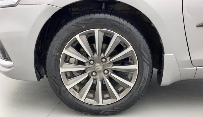 2019 Maruti Ciaz ALPHA  AT 1.5 SHVS PETROL, Petrol, Automatic, 45,144 km, Left Front Wheel