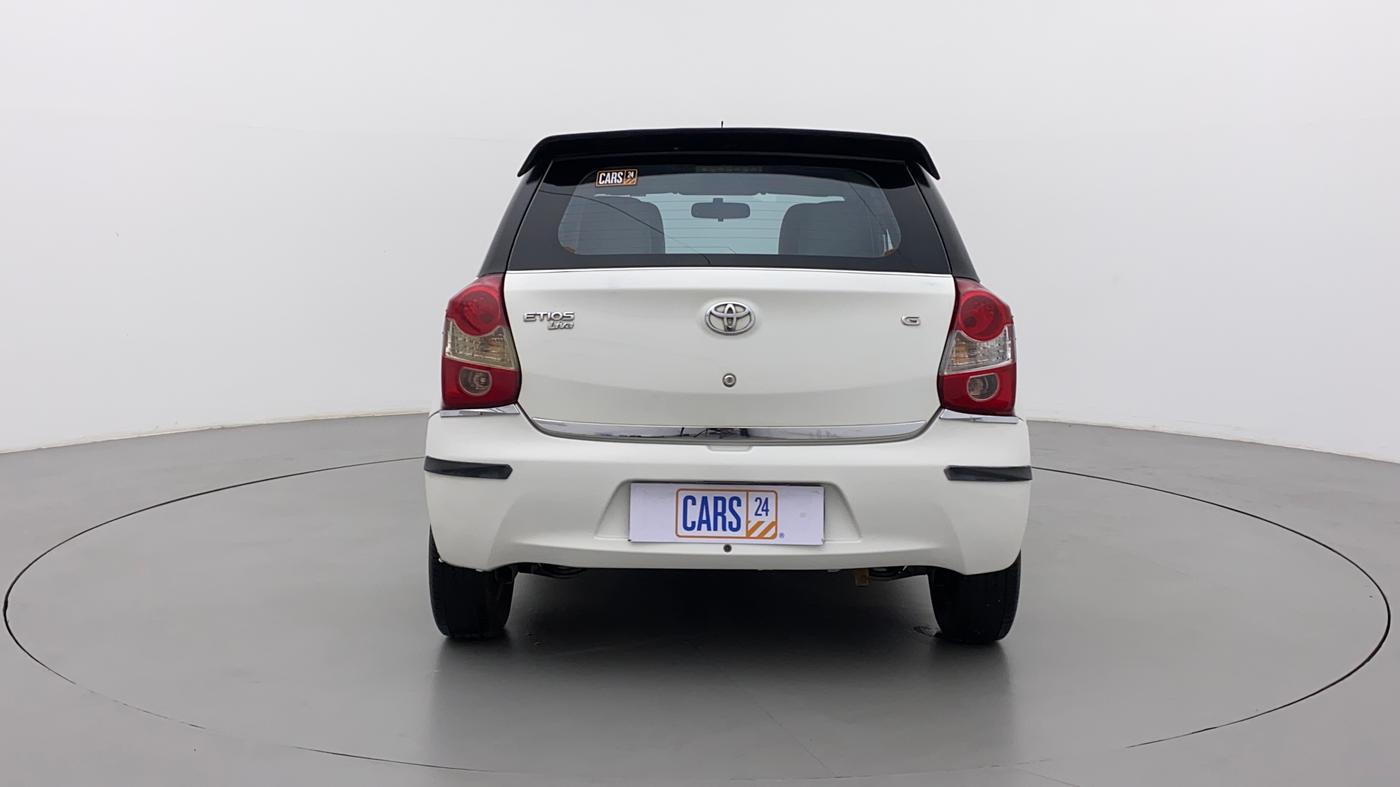 2015 Toyota Etios Liva G, Petrol, Manual, 88,127 km, Back/Rear