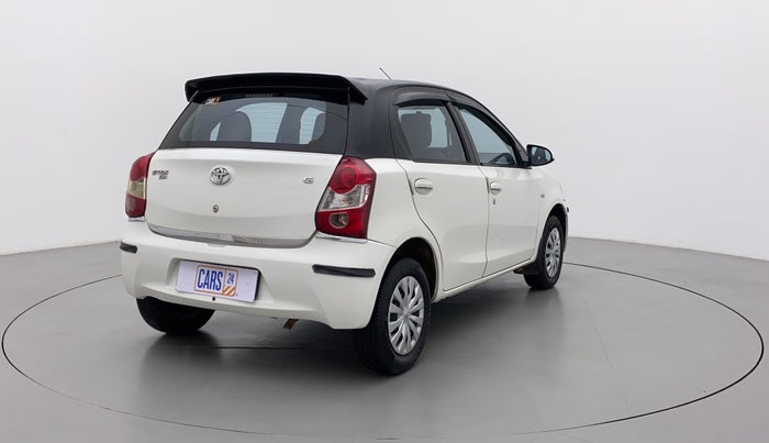 2015 Toyota Etios Liva G, Petrol, Manual, 88,127 km, Right Back Diagonal