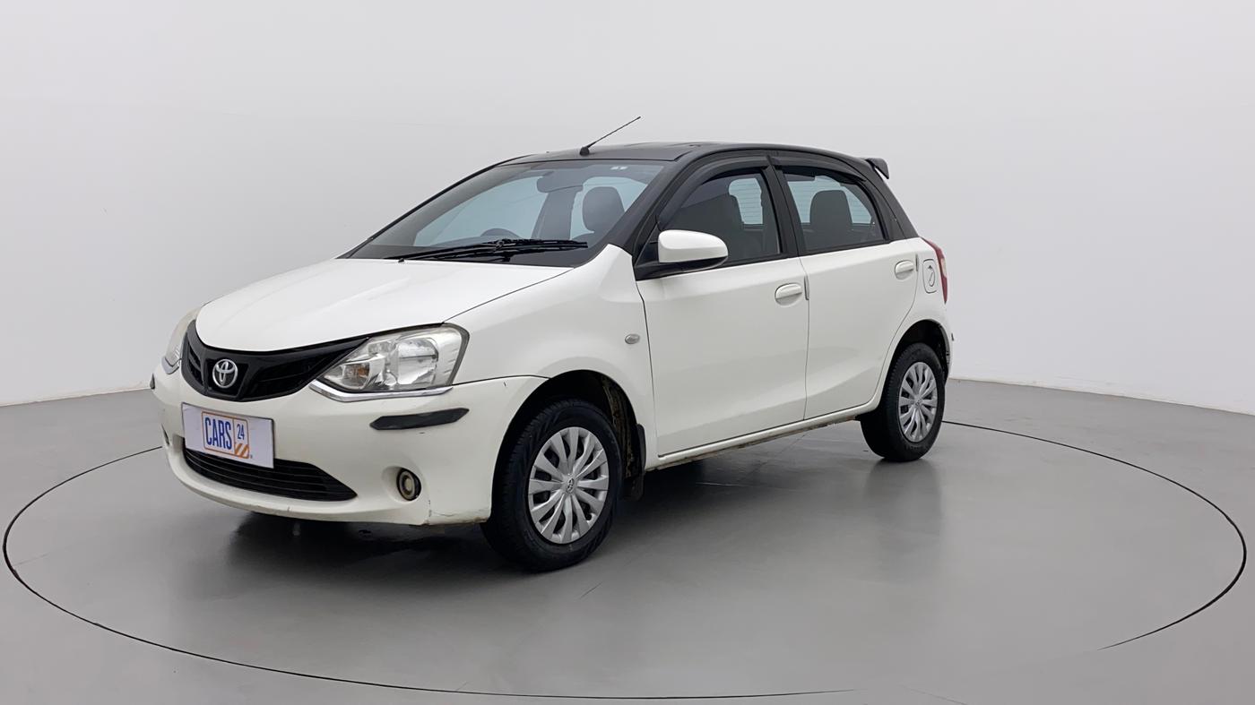 2015 Toyota Etios Liva G, Petrol, Manual, 88,127 km, Left Front Diagonal