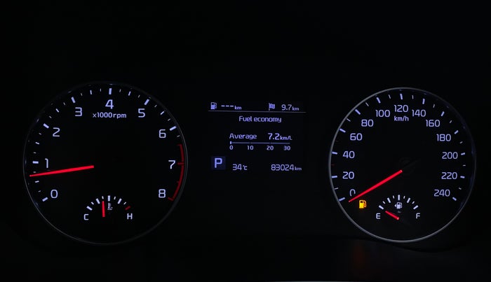 2020 KIA SELTOS HTX 1.5 CVT PETROL, Petrol, Automatic, 83,021 km, Odometer Image