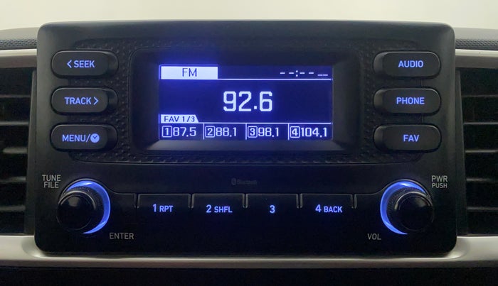 2019 Hyundai VENUE S 1.2, Petrol, Manual, 5,114 km, Infotainment System