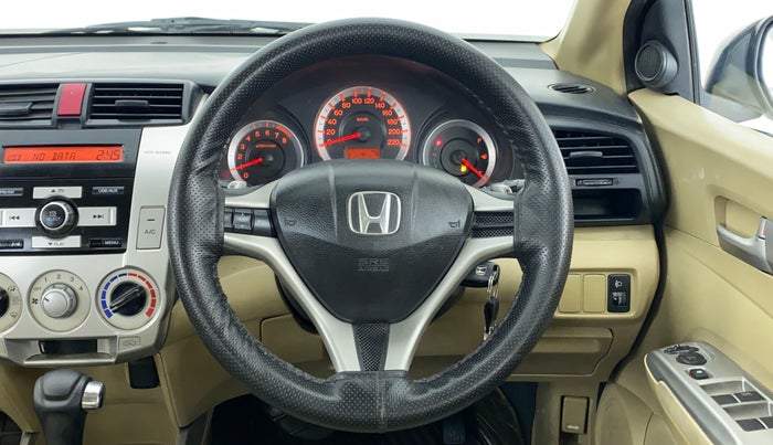 2011 Honda City V AT, Petrol, Automatic, 78,231 km, Steering Wheel Close Up