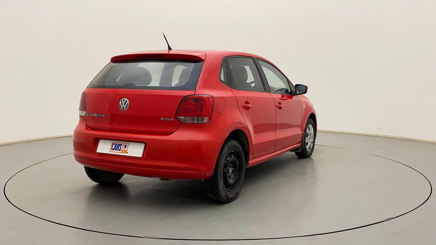 2011 Volkswagen Polo COMFORTLINE 1.2L PETROL, Petrol, Manual, 51,130 km, Right Back Diagonal