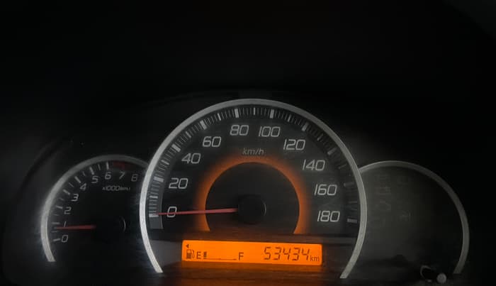 2015 Maruti Wagon R 1.0 VXI, Petrol, Manual, 53,423 km, Odometer Image