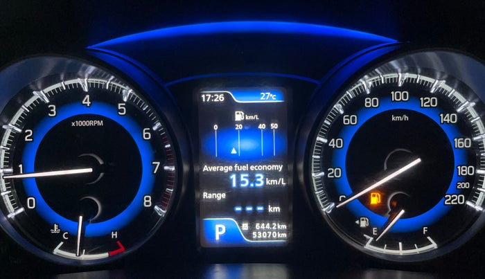 2018 Maruti Baleno ALPHA CVT PETROL 1.2, Petrol, Automatic, 53,012 km, Odometer Image