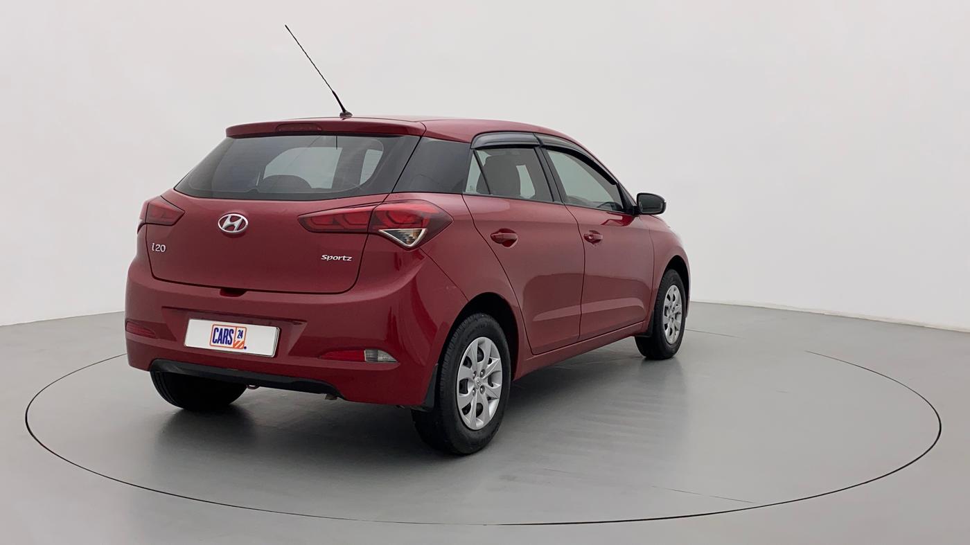 2017 Hyundai Elite i20 SPORTZ 1.2, Petrol, Manual, 20,038 km, Right Back Diagonal
