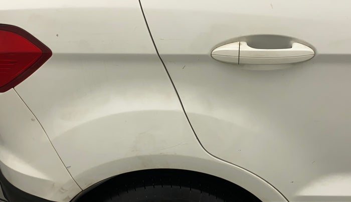2018 Ford Ecosport 1.5TITANIUM TDCI, Diesel, Manual, 49,437 km, Right quarter panel - Minor scratches