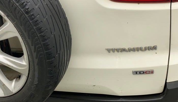 2018 Ford Ecosport 1.5TITANIUM TDCI, Diesel, Manual, 49,437 km, Dicky (Boot door) - Minor scratches