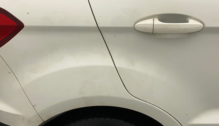 2018 Ford Ecosport 1.5TITANIUM TDCI, Diesel, Manual, 49,437 km, Right quarter panel - Slightly dented