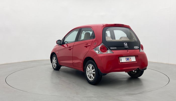 2013 Honda Brio V MT, Petrol, Manual, 60,993 km, Left Back Diagonal