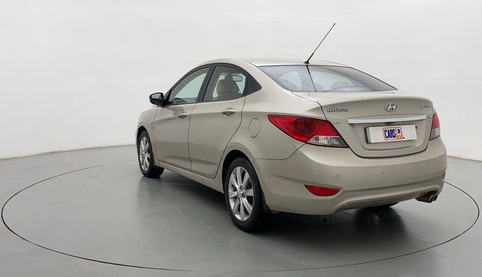 2011 Hyundai Verna FLUIDIC 1.6 SX VTVT, Petrol, Manual, 77,170 km, Left Back Diagonal