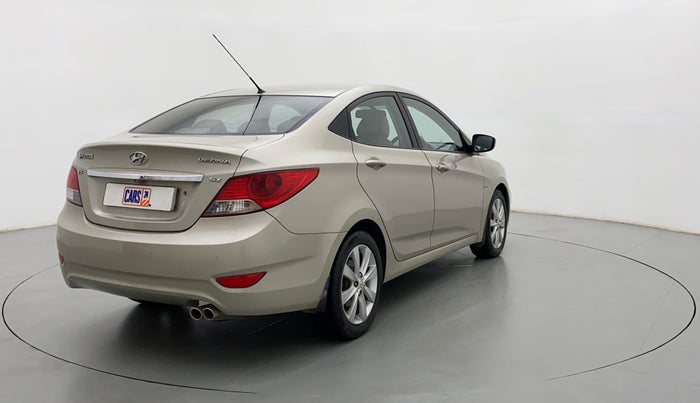2011 Hyundai Verna FLUIDIC 1.6 SX VTVT, Petrol, Manual, 77,170 km, Right Back Diagonal