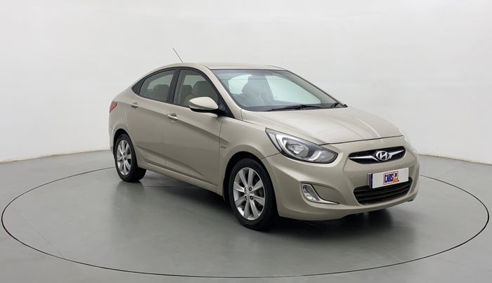 2011 Hyundai Verna FLUIDIC 1.6 SX VTVT, Petrol, Manual, 77,170 km, Right Front Diagonal