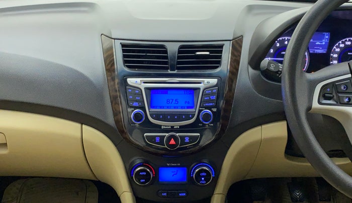 2011 Hyundai Verna FLUIDIC 1.6 SX VTVT, Petrol, Manual, 77,170 km, Air Conditioner