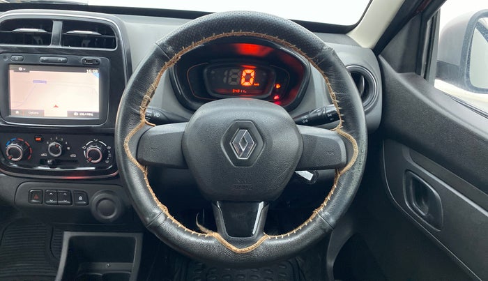 2018 Renault Kwid RXT 1.0 (O), Petrol, Manual, 34,810 km, Steering Wheel Close Up