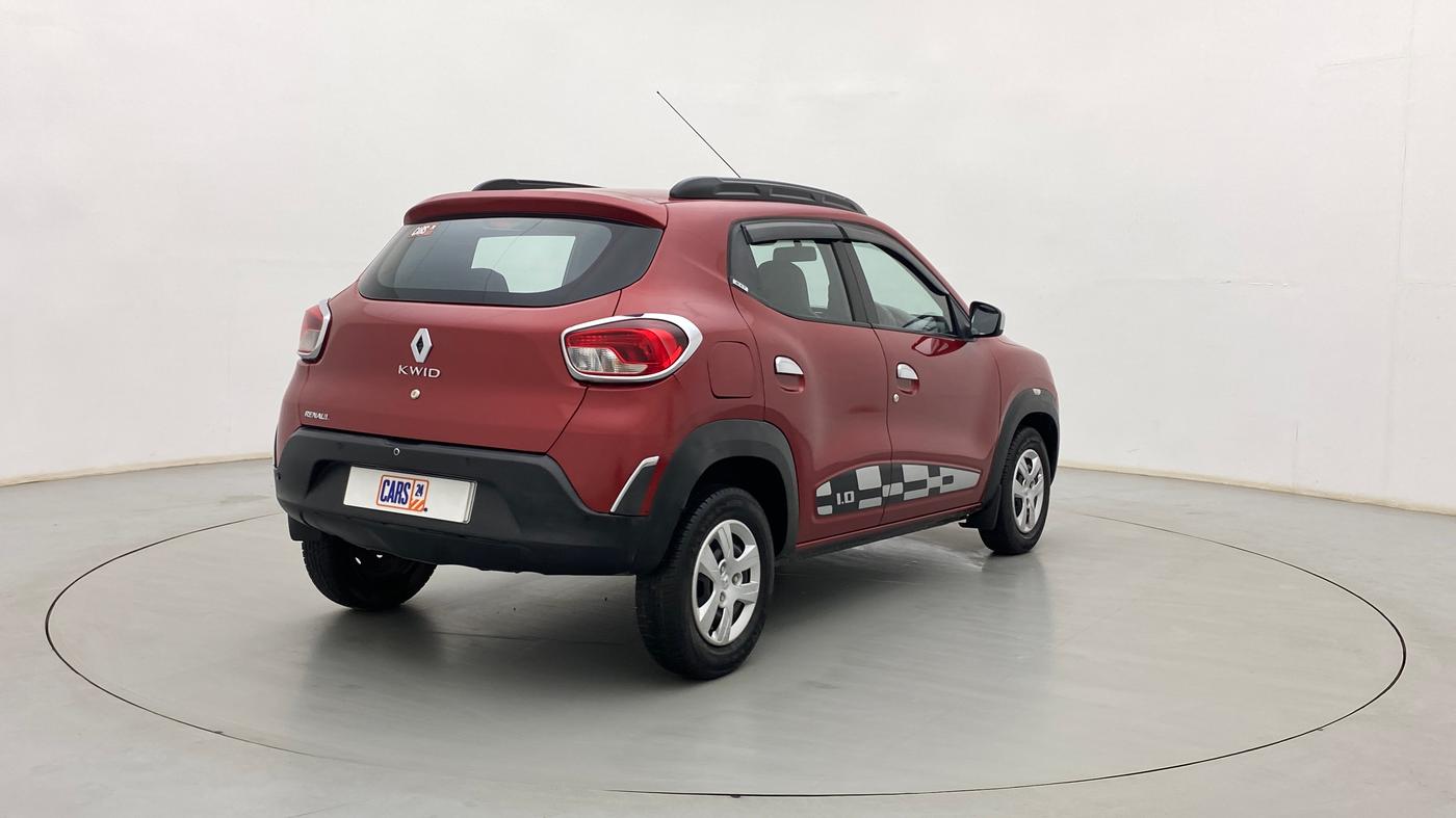 2018 Renault Kwid RXT 1.0 (O), Petrol, Manual, 34,810 km, Right Back Diagonal