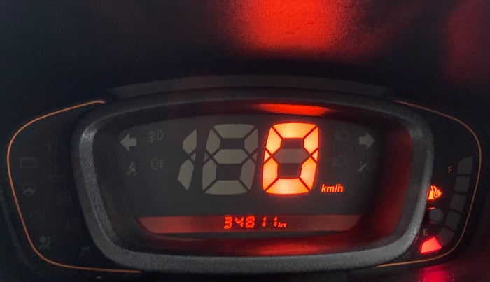 2018 Renault Kwid RXT 1.0 (O), Petrol, Manual, 34,810 km, Odometer Image
