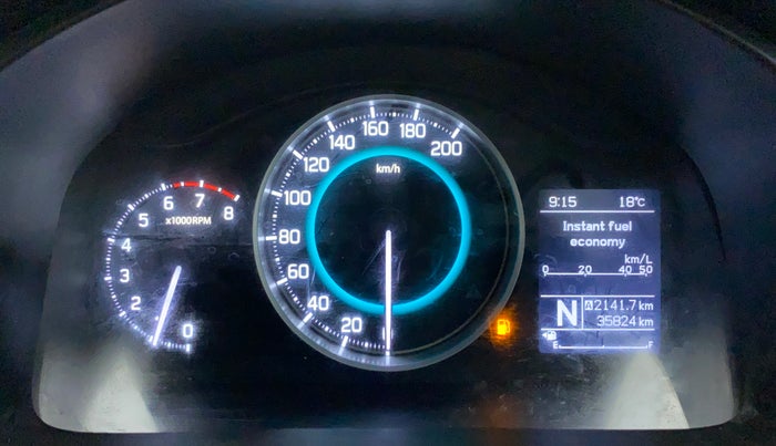 2019 Maruti IGNIS DELTA 1.2 AMT, Petrol, Automatic, 34,824 km, Odometer Image