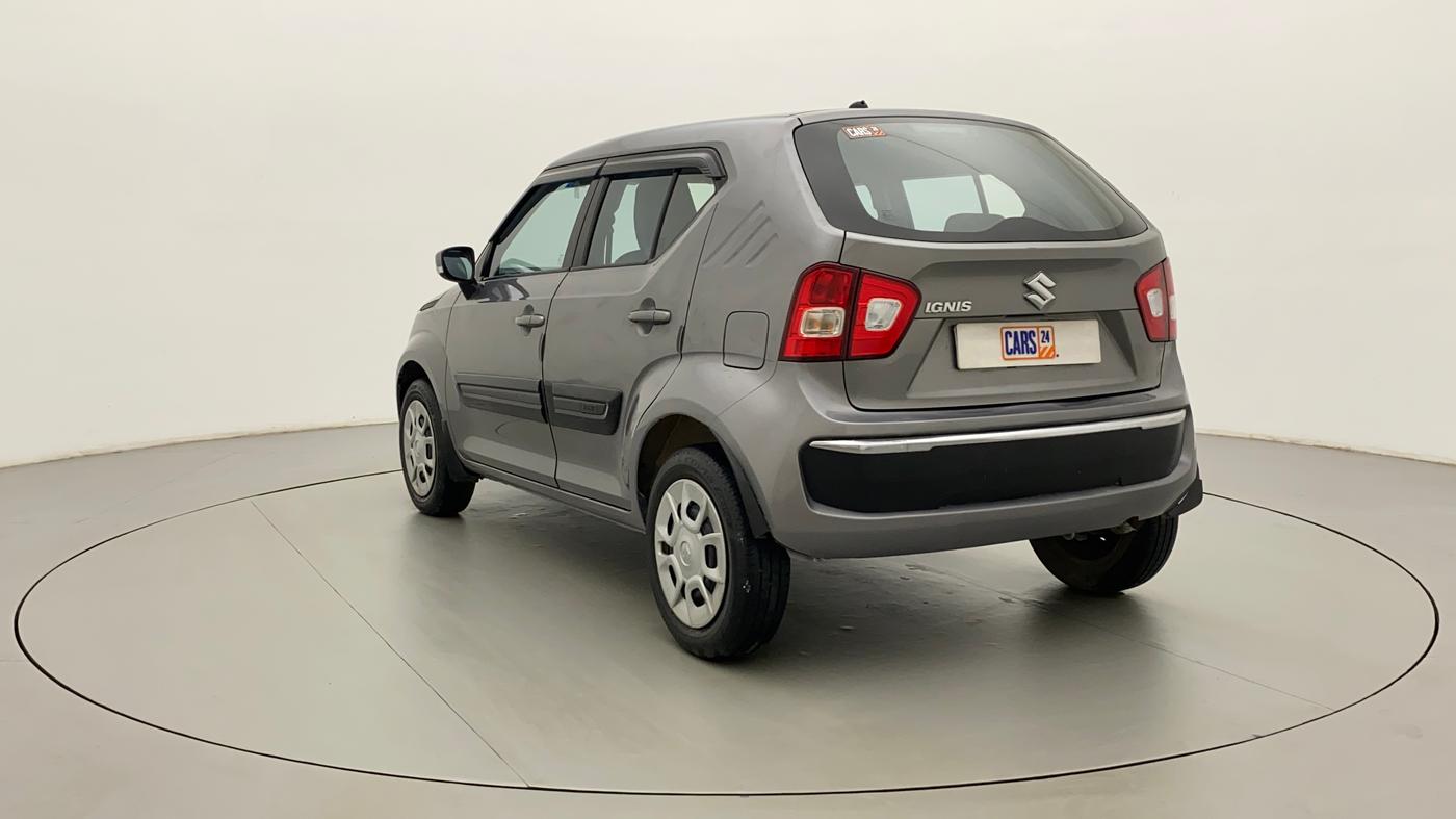 2019 Maruti IGNIS DELTA 1.2 AMT, Petrol, Automatic, 34,824 km, Left Back Diagonal