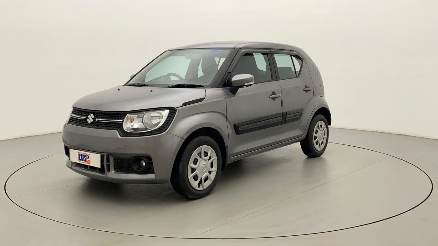 2019 Maruti IGNIS DELTA 1.2 AMT, Petrol, Automatic, 34,824 km, Left Front Diagonal