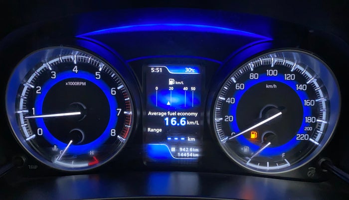2021 Maruti Baleno ZETA PETROL 1.2, Petrol, Manual, 14,454 km, Odometer Image