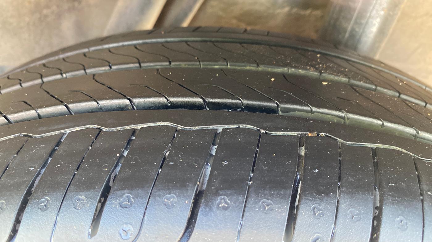 2017 Honda City 1.5L I-DTEC ZX, Diesel, Manual, 1,09,333 km, Left Rear Tyre Tread