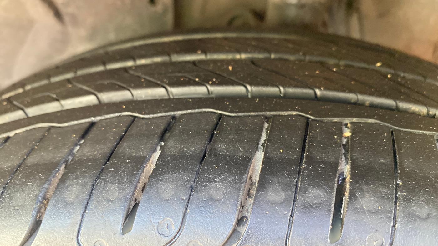 2017 Honda City 1.5L I-DTEC ZX, Diesel, Manual, 1,09,333 km, Left Front Tyre Tread