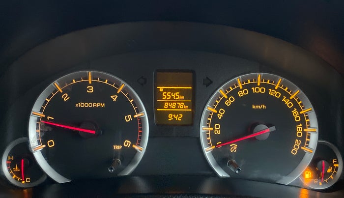 2013 Maruti Swift VDI, Diesel, Manual, 84,878 km, Odometer Image