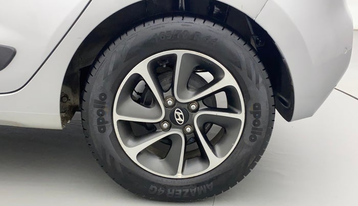 2017 Hyundai Grand i10 ASTA 1.2 KAPPA VTVT, CNG, Manual, 53,031 km, Left Rear Wheel
