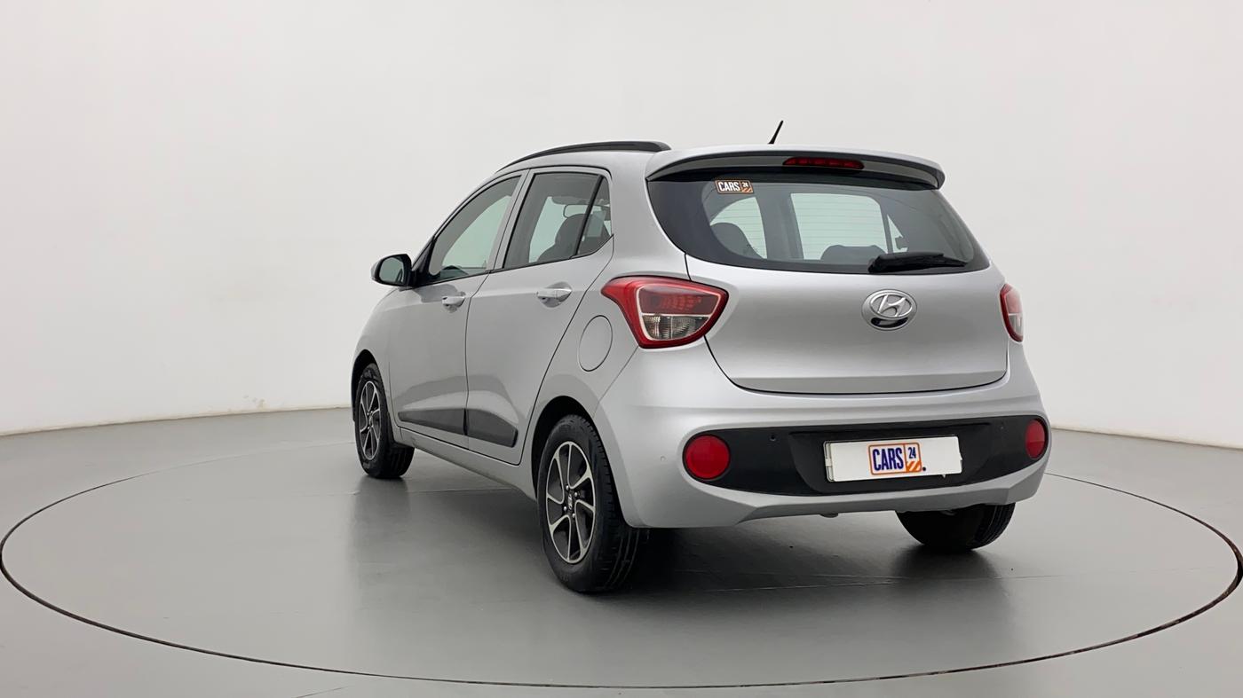 2017 Hyundai Grand i10 ASTA 1.2 KAPPA VTVT, CNG, Manual, 53,031 km, Left Back Diagonal