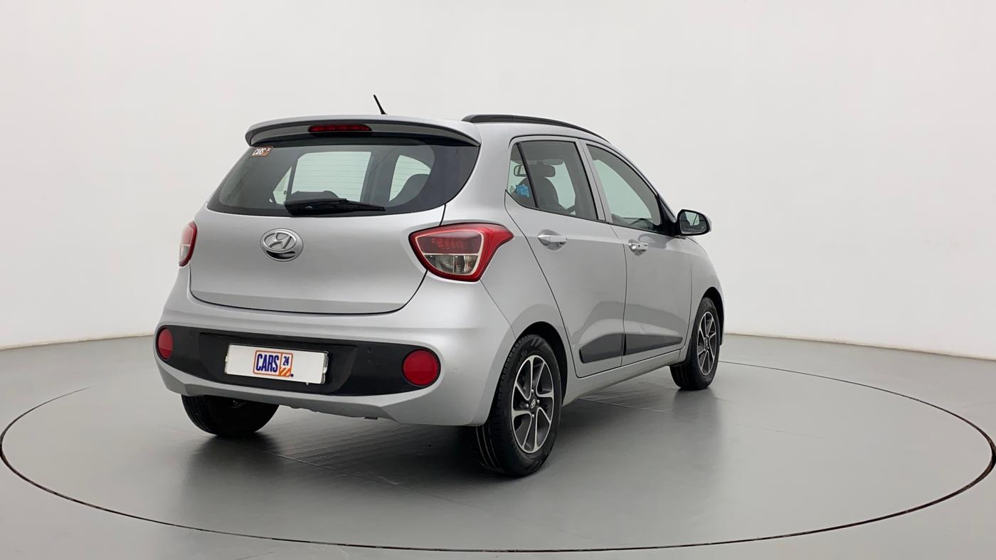 2017 Hyundai Grand i10 ASTA 1.2 KAPPA VTVT, CNG, Manual, 53,031 km, Right Back Diagonal