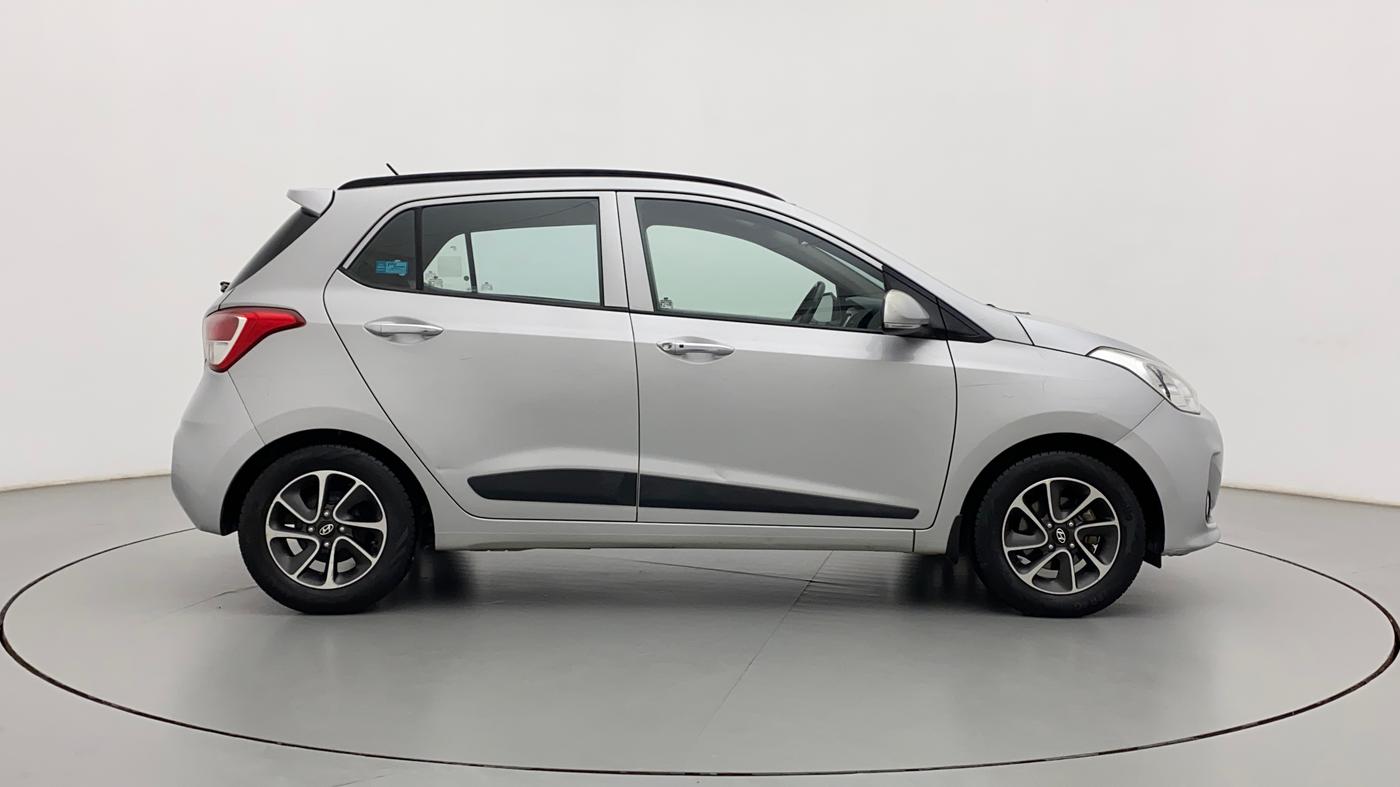 2017 Hyundai Grand i10 ASTA 1.2 KAPPA VTVT, CNG, Manual, 53,031 km, Right Side View