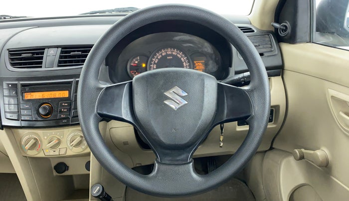 2014 Maruti Swift Dzire LDI, Diesel, Manual, 80,740 km, Steering Wheel Close Up