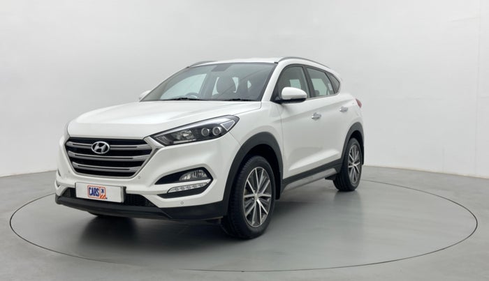 2018 Hyundai Tucson GLS 2WD AT PETROL, Petrol, Automatic, 62,523 km, Left Front Diagonal
