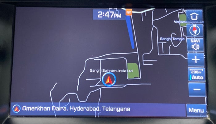 2018 Hyundai Tucson GLS 2WD AT PETROL, Petrol, Automatic, 62,523 km, Navigation System