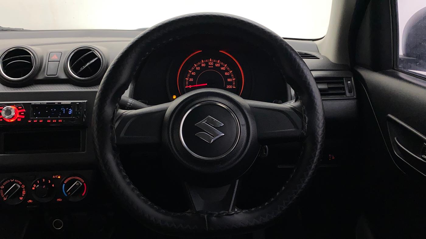 2020 Maruti Swift LXI, Petrol, Manual, 12,837 km, Steering Wheel Close Up