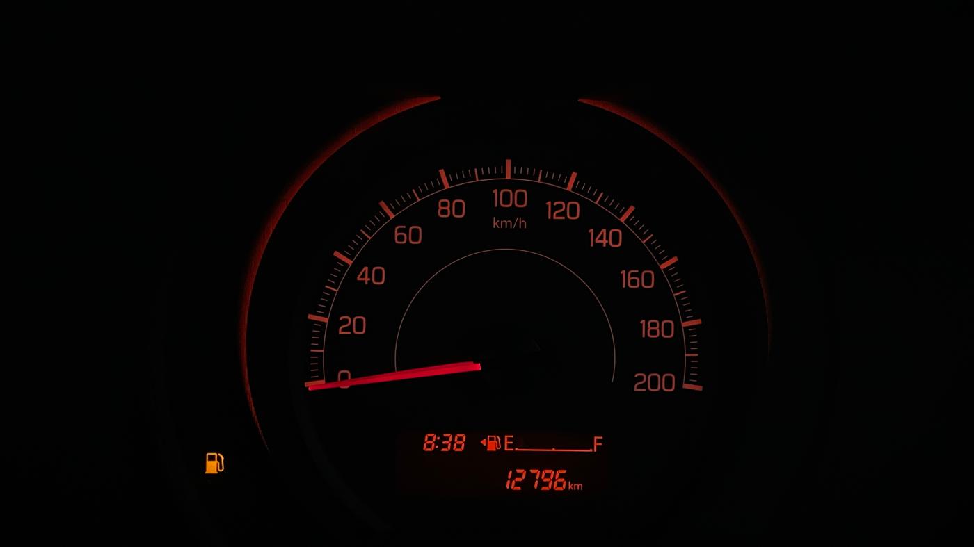 2020 Maruti Swift LXI, Petrol, Manual, 12,837 km, Odometer Image