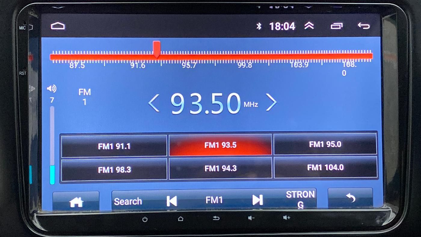 2019 Volkswagen Polo Trendline 1.0 L Petrol, Petrol, Manual, 60,455 km, Infotainment System