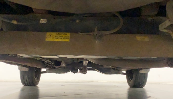 2015 Tata Bolt XMS REVOTRON, Petrol, Manual, 60,878 km, Rear Underbody