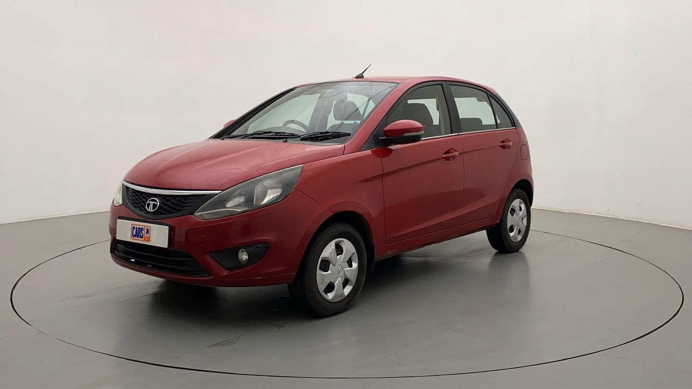2015 Tata Bolt XMS REVOTRON, Petrol, Manual, 60,878 km, Left Front Diagonal