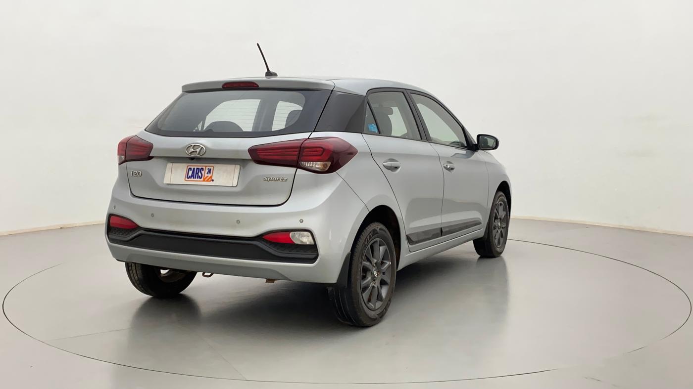 2019 Hyundai Elite i20 1.2 SPORTS PLUS VTVT, Petrol, Manual, 33,931 km, Right Back Diagonal