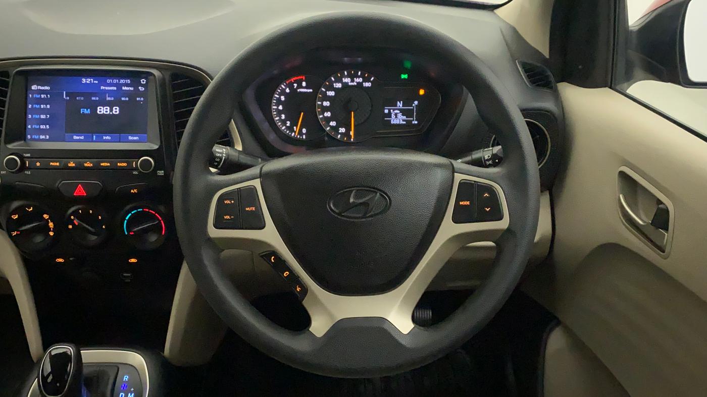 2020 Hyundai NEW SANTRO SPORTZ AMT, Petrol, Automatic, 6,883 km, Steering Wheel Close Up