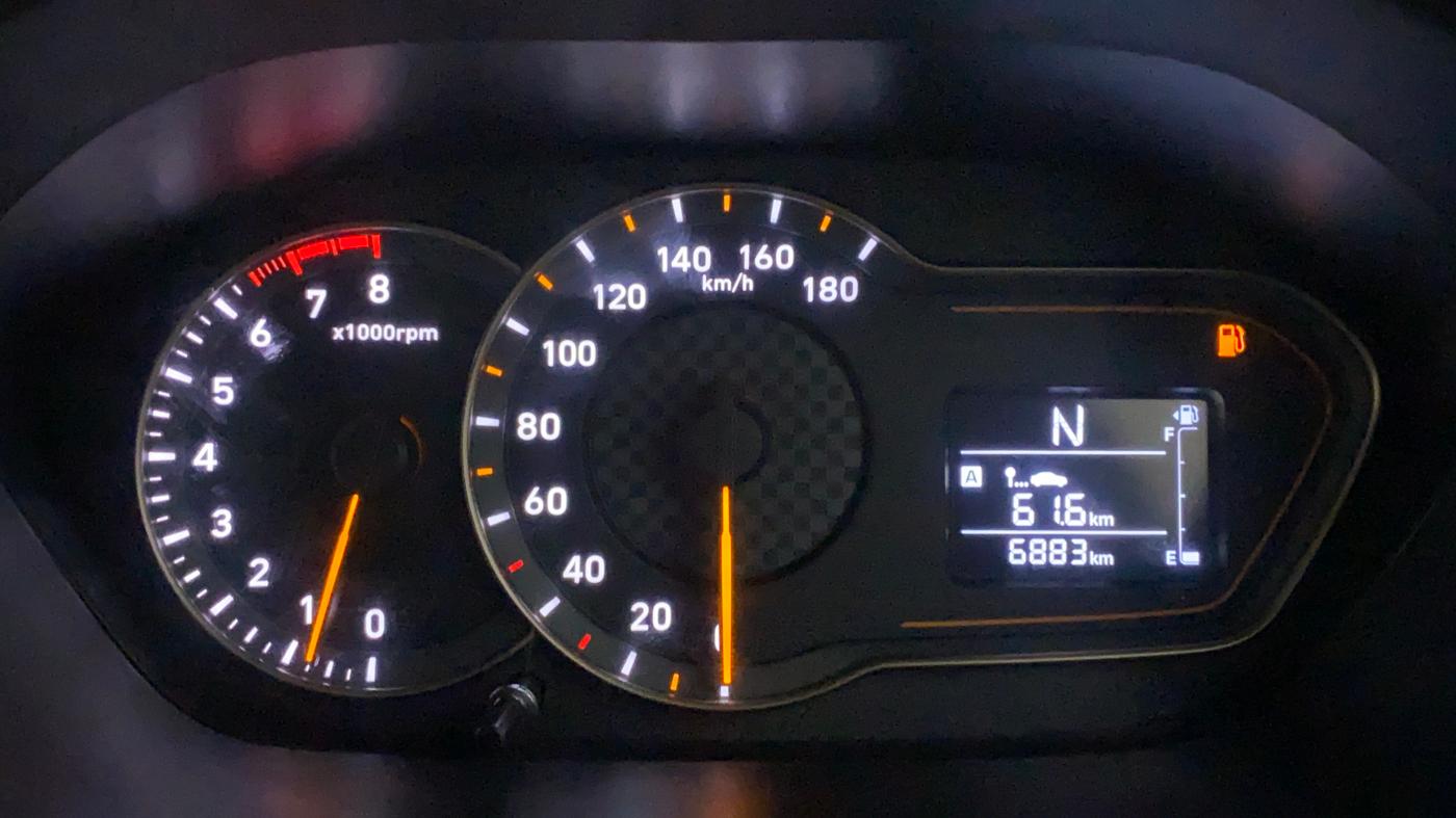 2020 Hyundai NEW SANTRO SPORTZ AMT, Petrol, Automatic, 6,883 km, Odometer Image