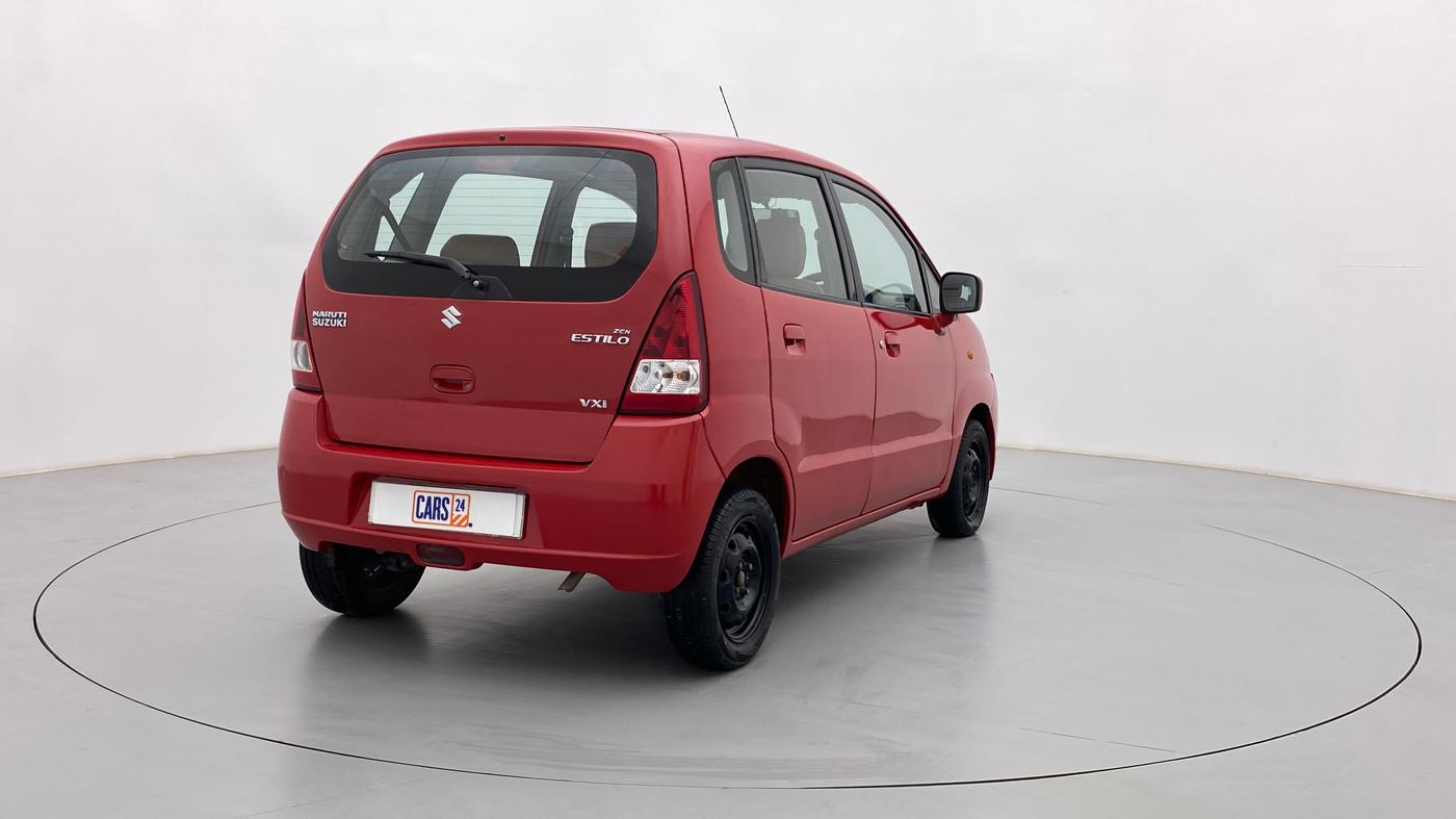 2010 Maruti Zen Estilo VXI, Petrol, Manual, 44,982 km, Right Back Diagonal