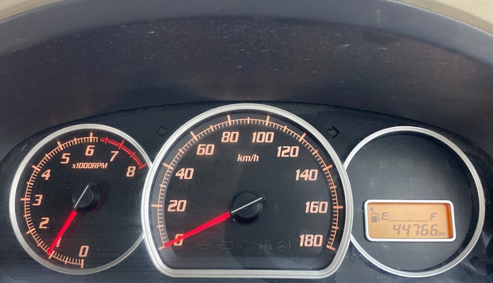 2010 Maruti Zen Estilo VXI, Petrol, Manual, 44,982 km, Odometer Image