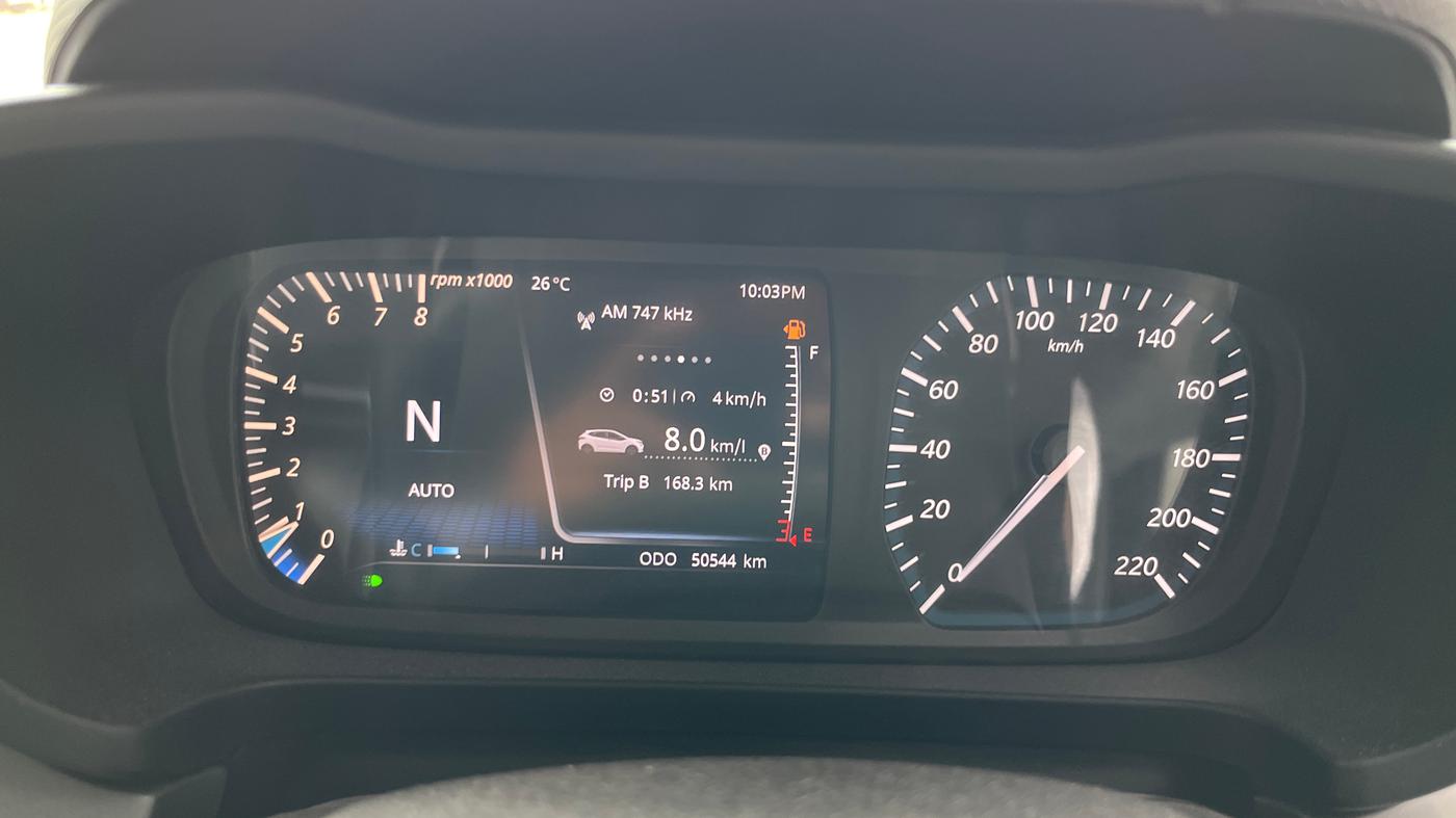 2023 Tata ALTROZ XZA, Petrol, Automatic, 50,540 km, Odometer Image