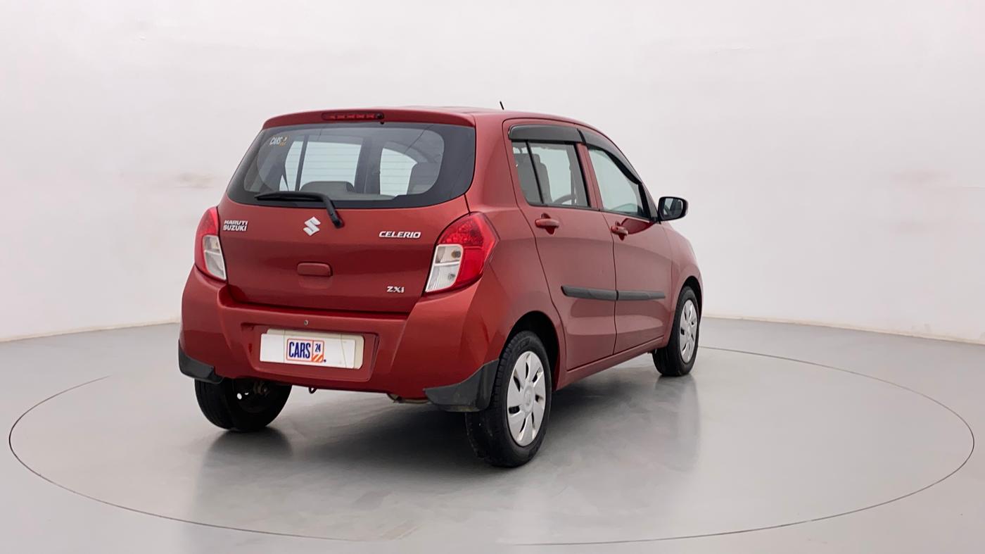 2015 Maruti Celerio ZXI, Petrol, Manual, 40,316 km, Right Back Diagonal